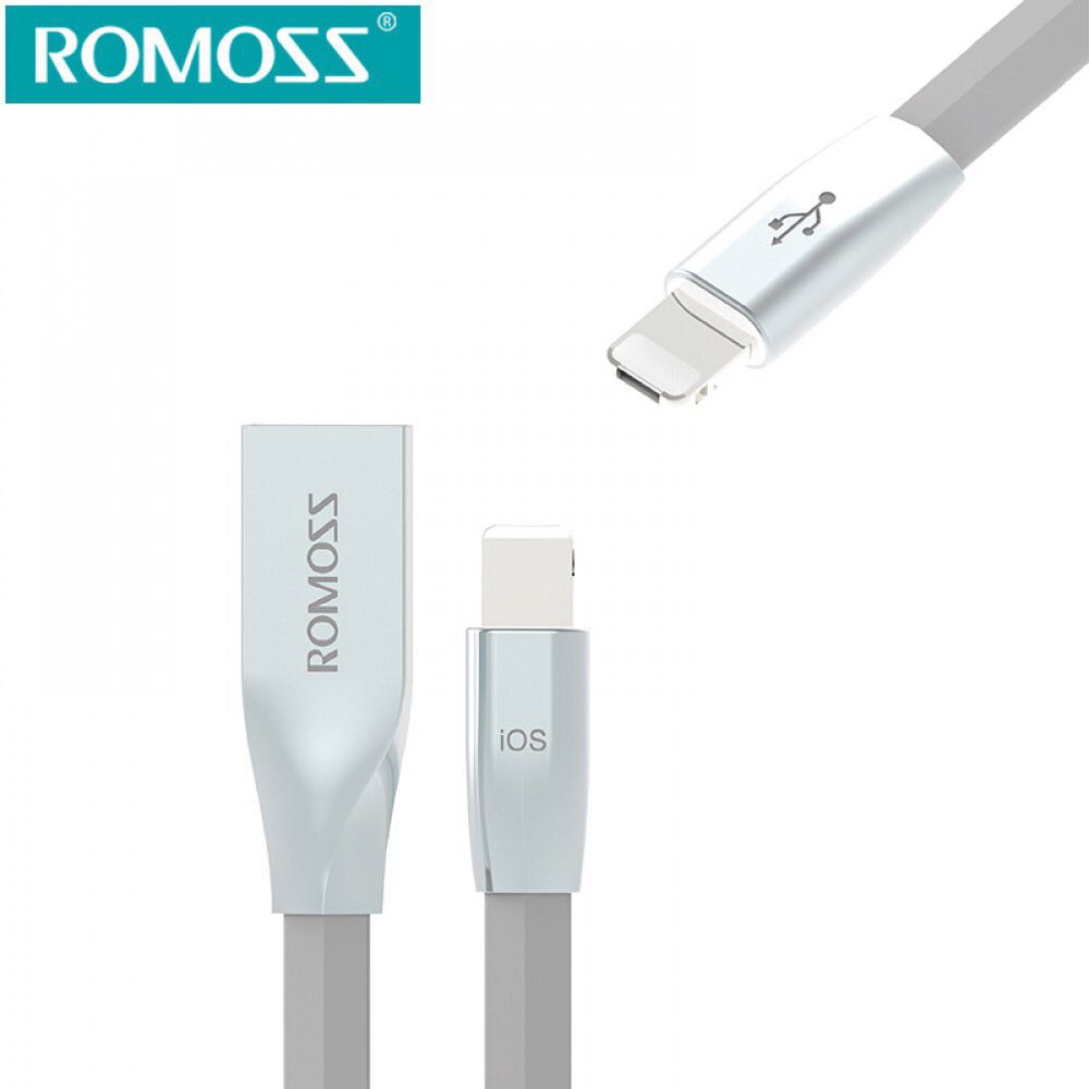 کابل شارژ دوسر لایتنینگ و یو اس بی Romoos Cable Charger Lightening  / USB
